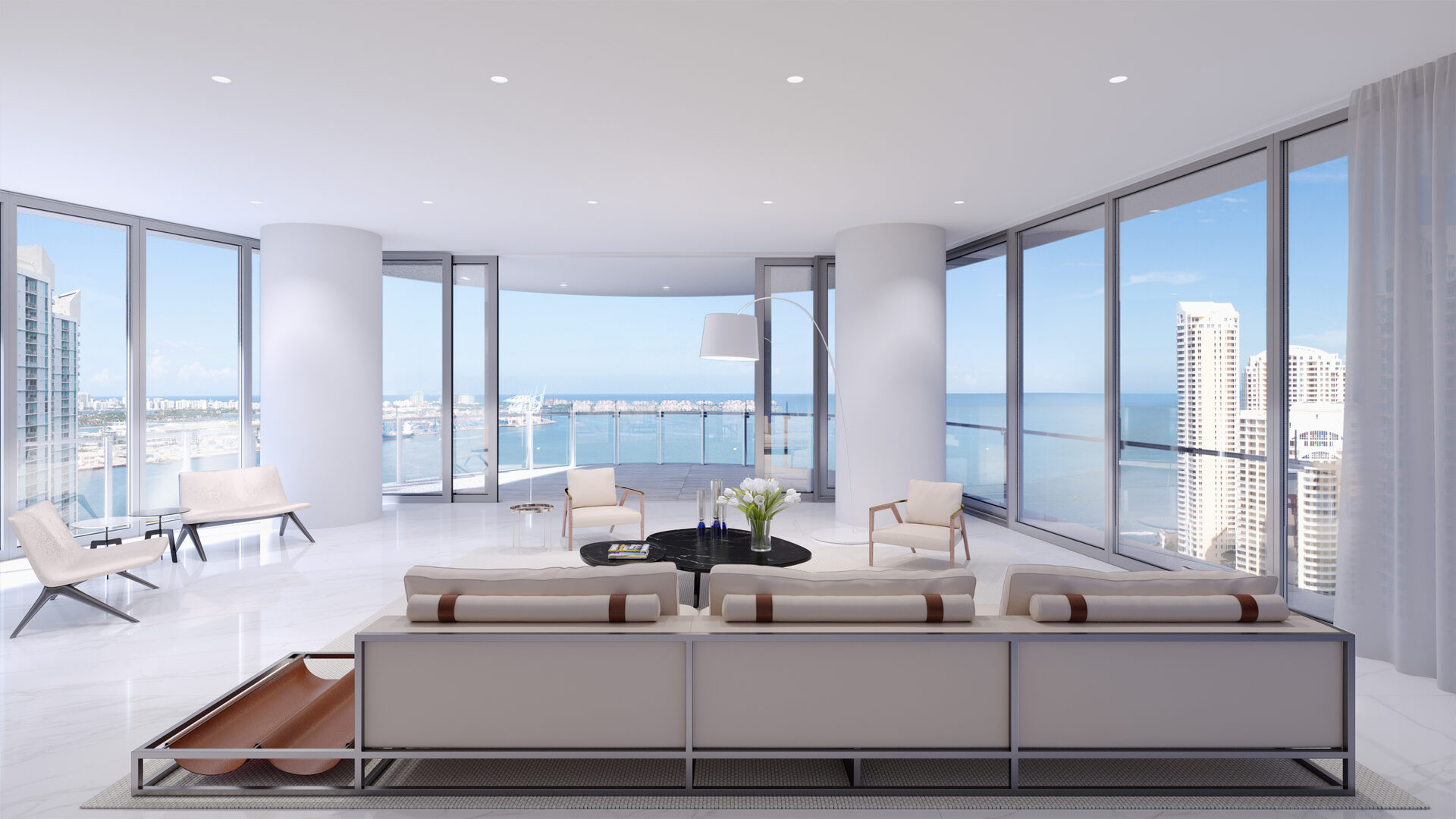 One-bedroom residence interior